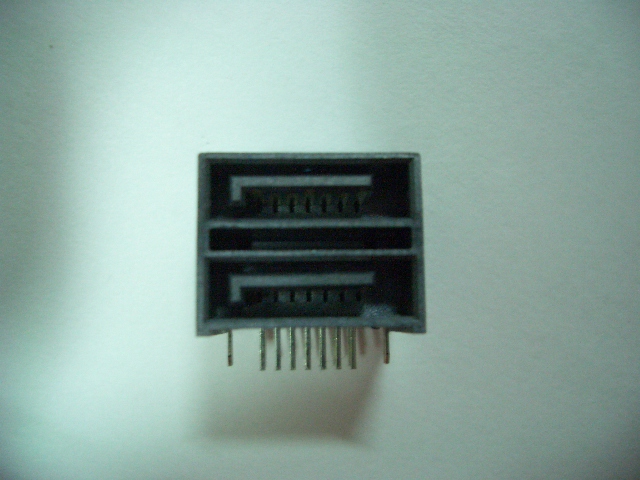 S-ATA 7+7P DIP/צ/h/OW