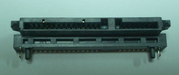 S-ATA-22P  SMD/FEMALE/