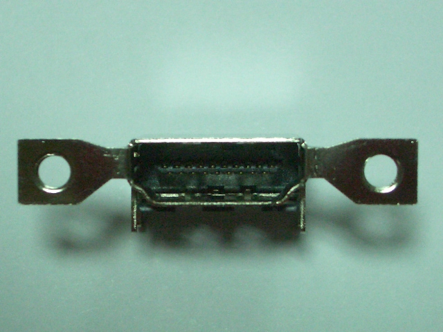 HDMI-19P SMD/,W/TWO FLANGE