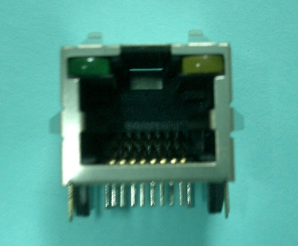 RJ45-1*1POS 8P8C W/LED