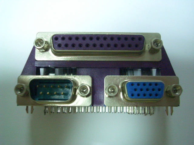 D-SUB 25F/9M+15F /HIGH RISE/PC99