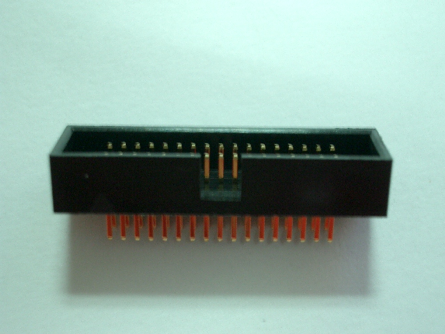 BOX HEADER P=1.27*2.54mm,DIP