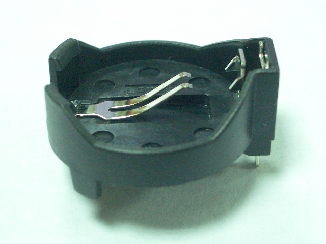 BATTERY HOLDER-2P DIP H/RISE FOR CR2032